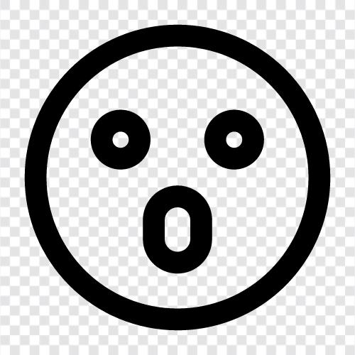 astonished, astounded, shocked, surprised icon svg