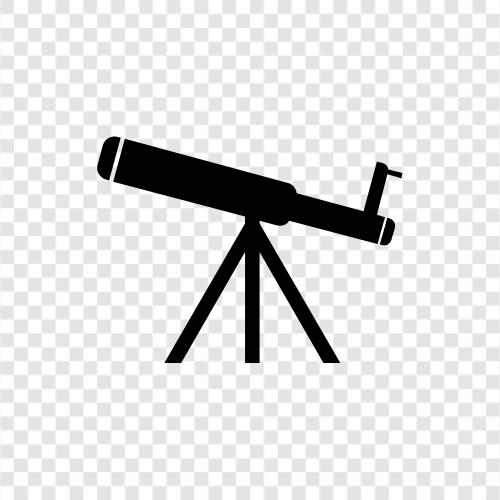 astronomical telescope, astronomy equipment, telescope eyepieces, telescope accessories icon svg