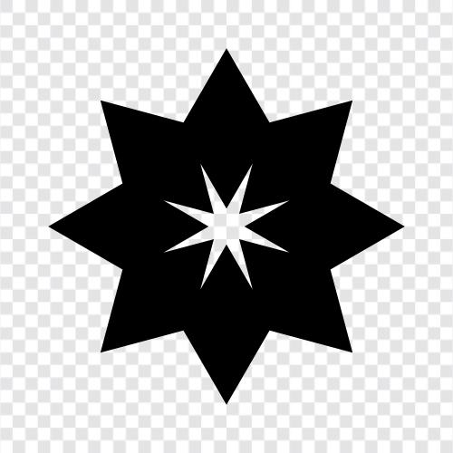 Astronomie, himmlisch, Nacht, Sternenlicht symbol