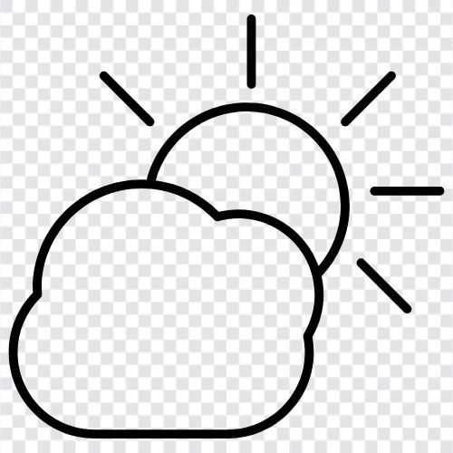 atmosphere, clouds, precipitation, storms icon svg