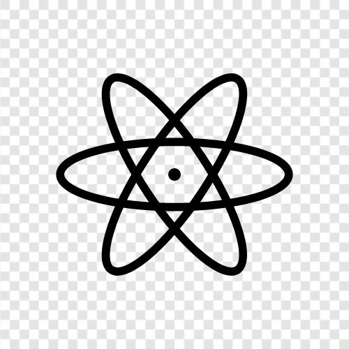 Atom, Radioaktivität, Energie, Strahlung symbol