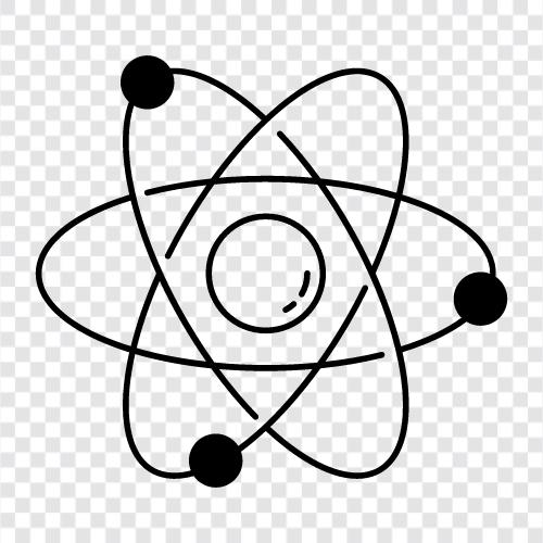 atomic, nucleus, electron, atomically icon svg