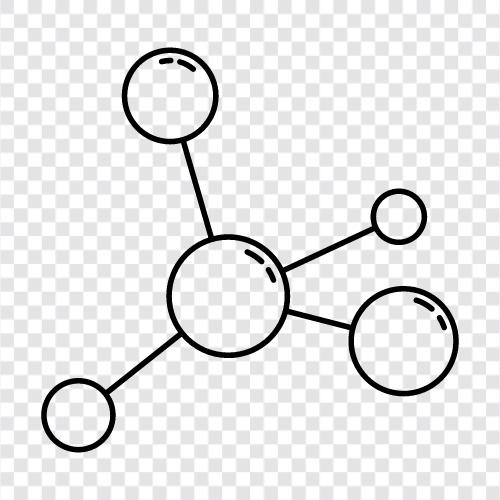 Atome, Elektron, Kern, Chemie symbol