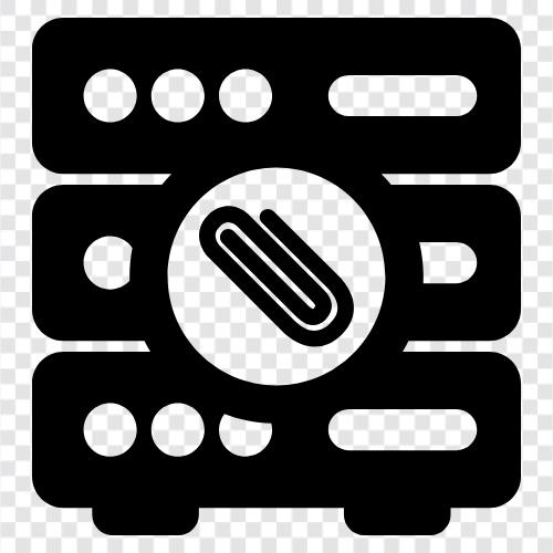 attach server software, Attach server icon svg