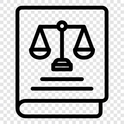 attorney, legal, statutes, case law icon svg