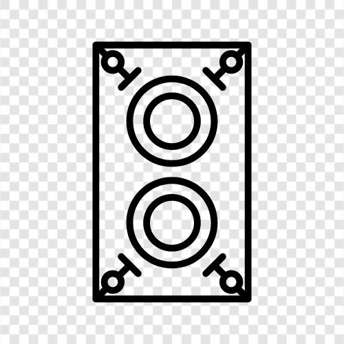 audio, amplifier, amplifier reviews, audio equipment icon svg