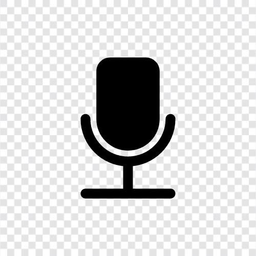 audio, sound, recording, microphone icon svg