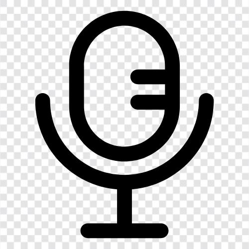 audio, recorder, voice, microphone icon svg