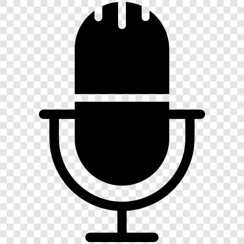 Audio, Recording, Voice, Podcast icon svg