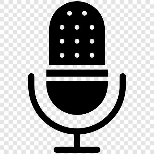 Audio, Recording, Voice, Speaker icon svg
