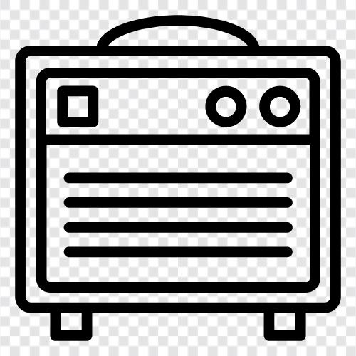 audio, amplifier, audio equipment, audio system icon svg