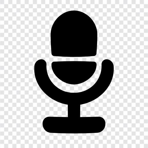 audio, recording, podcasting, voice icon svg