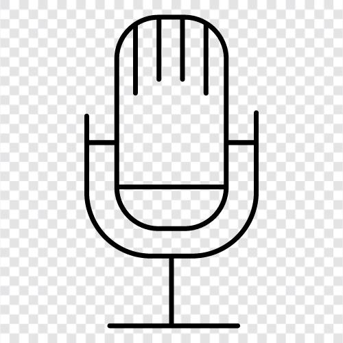 Audiorecorder, Recorder, Recorder für Stimme, Voicerecorder symbol