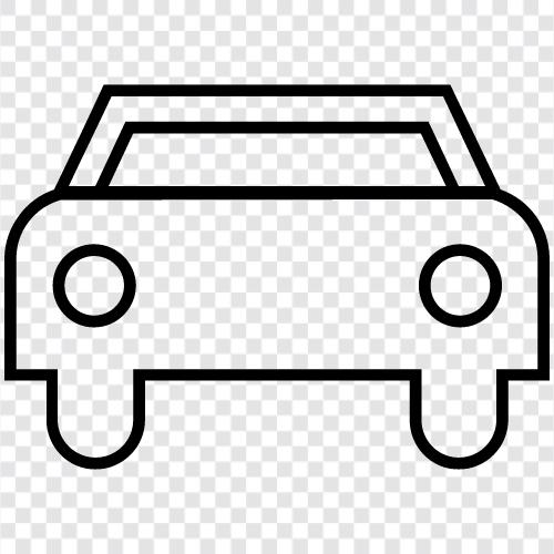 auto, transportation, motor vehicle, car rental icon svg