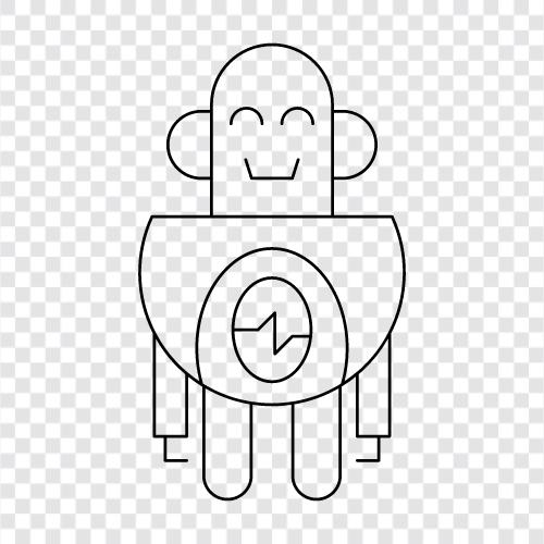 automation, machine, artificial intelligence, software icon svg