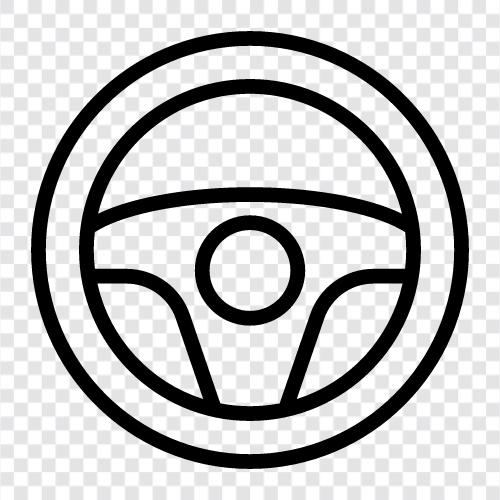 automobile, car, driving, control icon svg