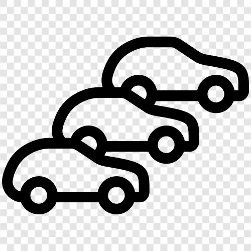 automobiles, trucks, vans, SUVs icon svg