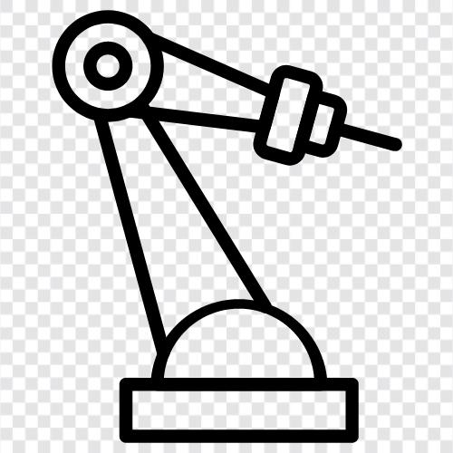 Autonomous arm, Arm, Robotic arm technology, Arm prosthetic icon svg