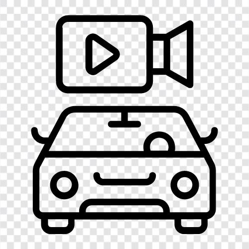 autonomous vehicles, autonomous filming, autonomous photography, selfdriving car icon svg