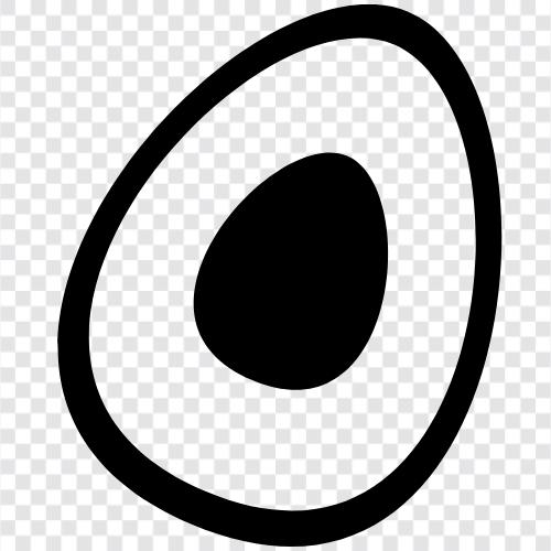 Avocadobaum, Avocadofrüchte, Avocadoöl, Avocadoanbau symbol