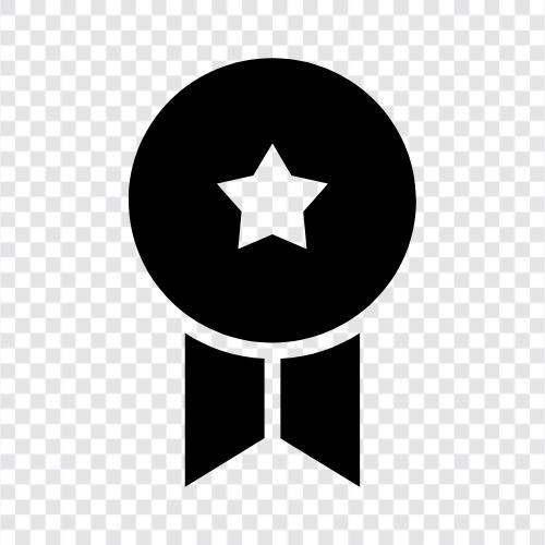 Awards, Honor, Glory, Valor icon svg