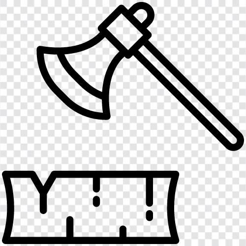 axe, hatchet, tool, weapon icon svg