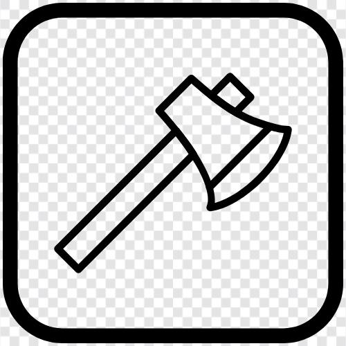 axe, axes, cutting, chopping icon svg