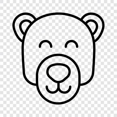 Baby Bear, Cubs, Cub Bear, Bear Cub icon svg