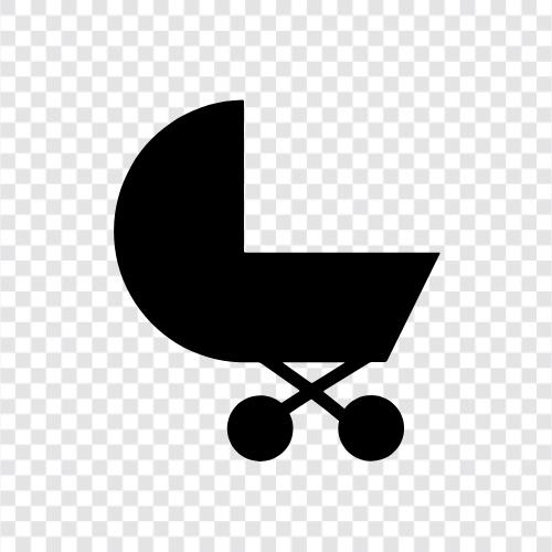 baby buggy, stroller, car seat, infant carrier icon svg