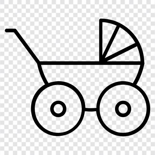 Baby Stroller, Jogging Stroller, Double Stroller, Quad St icon svg