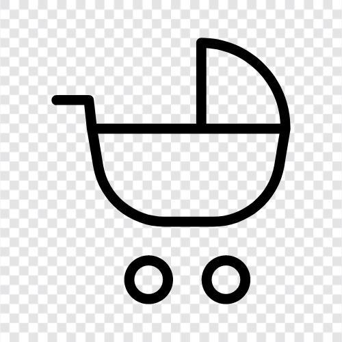 Kinderwagen, Kutsche symbol