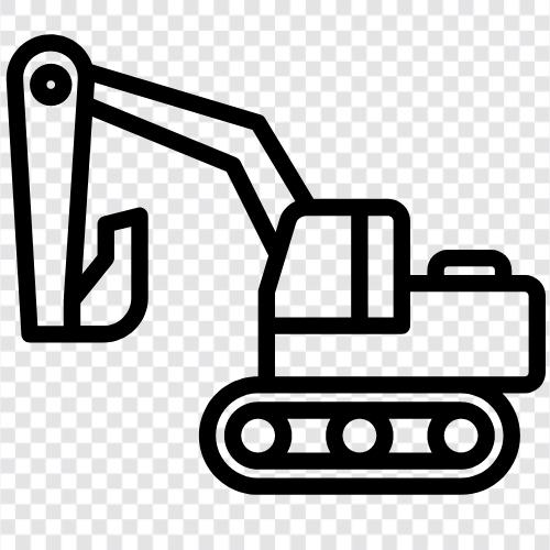 backhoe loader, backhoe operator, backhoe rental, backhoe hire icon svg