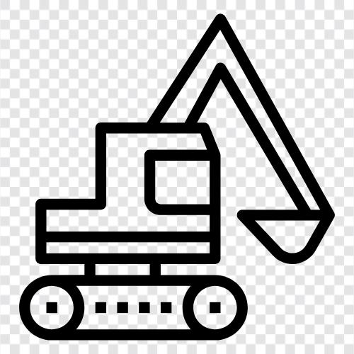 backhoes, backhoe loader, backhoe operator, backhoe work icon svg