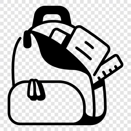 backpacks for school, backpacks for girls, backpacks for boys, School backpack Значок svg