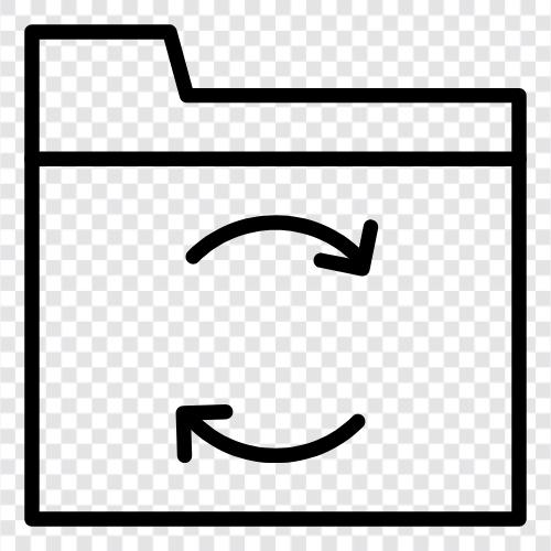 Backups, OnlineBackup, CloudBackup, StorageBackup symbol