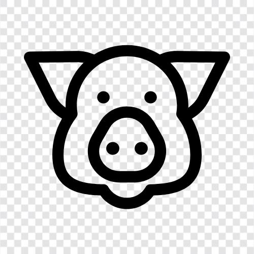 bacon, pork, ham, sausage icon svg