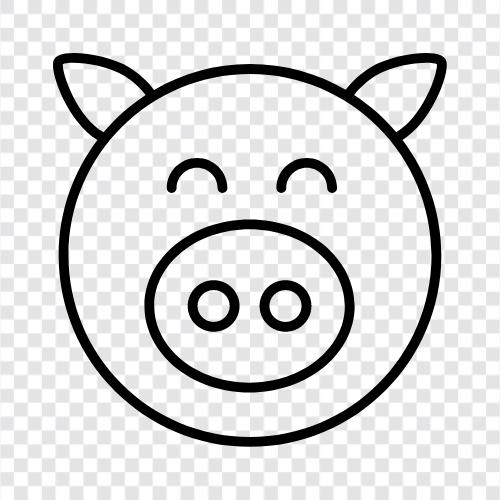 bacon, pork, ham, sausage icon svg