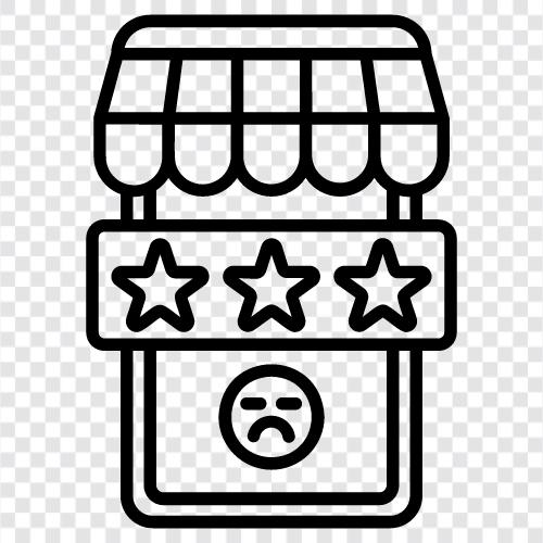bad review, bad feedback, negative feedback, negative rating icon svg
