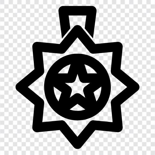 Abzeichen, Polizei, Offizier, Strafverfolgung symbol