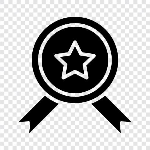 badge, awards, recognition, champion icon svg