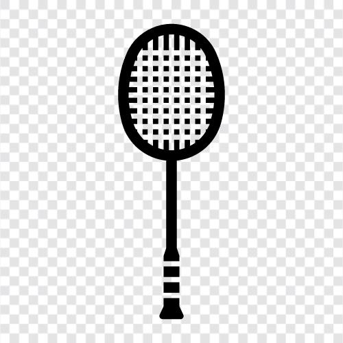 badminton racket, badminton racquet, badminton rac icon svg