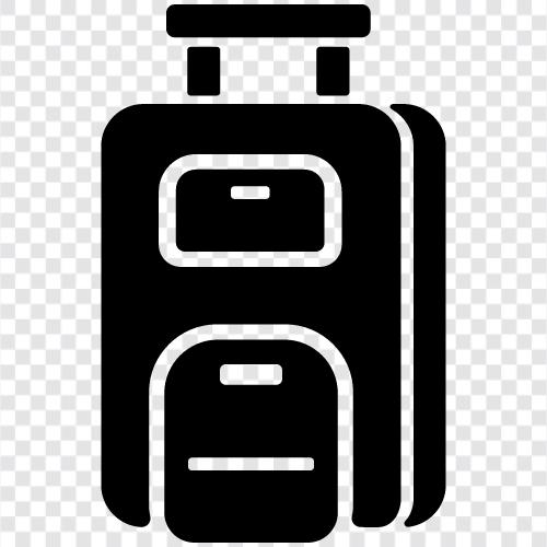 Tasche, Gepäck, Koffer, Reise symbol