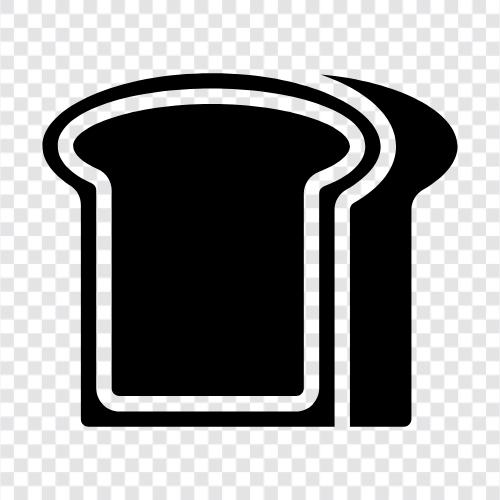 Bäckerei, paniert, Kohlenhydrate, Kalorien symbol