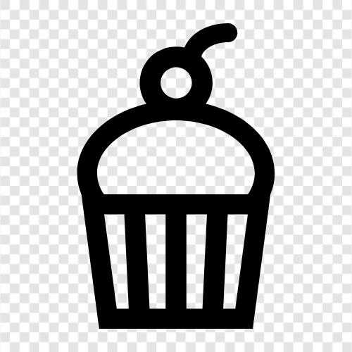 bakery, cake, frosting, icing icon svg