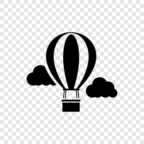 Luftballon, Flug symbol