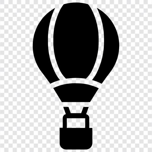 balloons, hot air balloon, air ballooning, ballooning icon svg