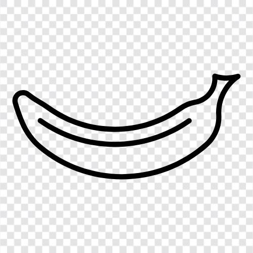 banana split, banana bread, banana pudding, banana chips icon svg