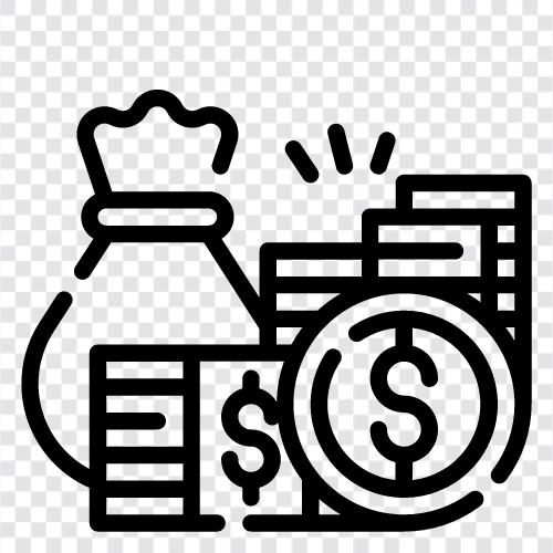 Banking, Credit, Investments, Taxation icon svg