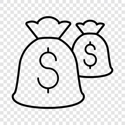 Banking, Investing, Loans, Credit icon svg