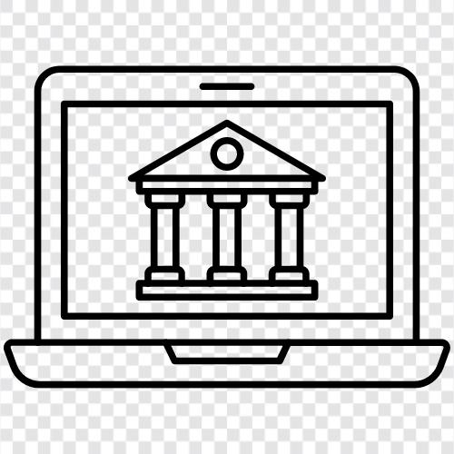 :: банковские операции в режиме онлайн, онлайновые банковские услуги, онлайновые банковские обзоры, онлайновые банковские операции Значок svg